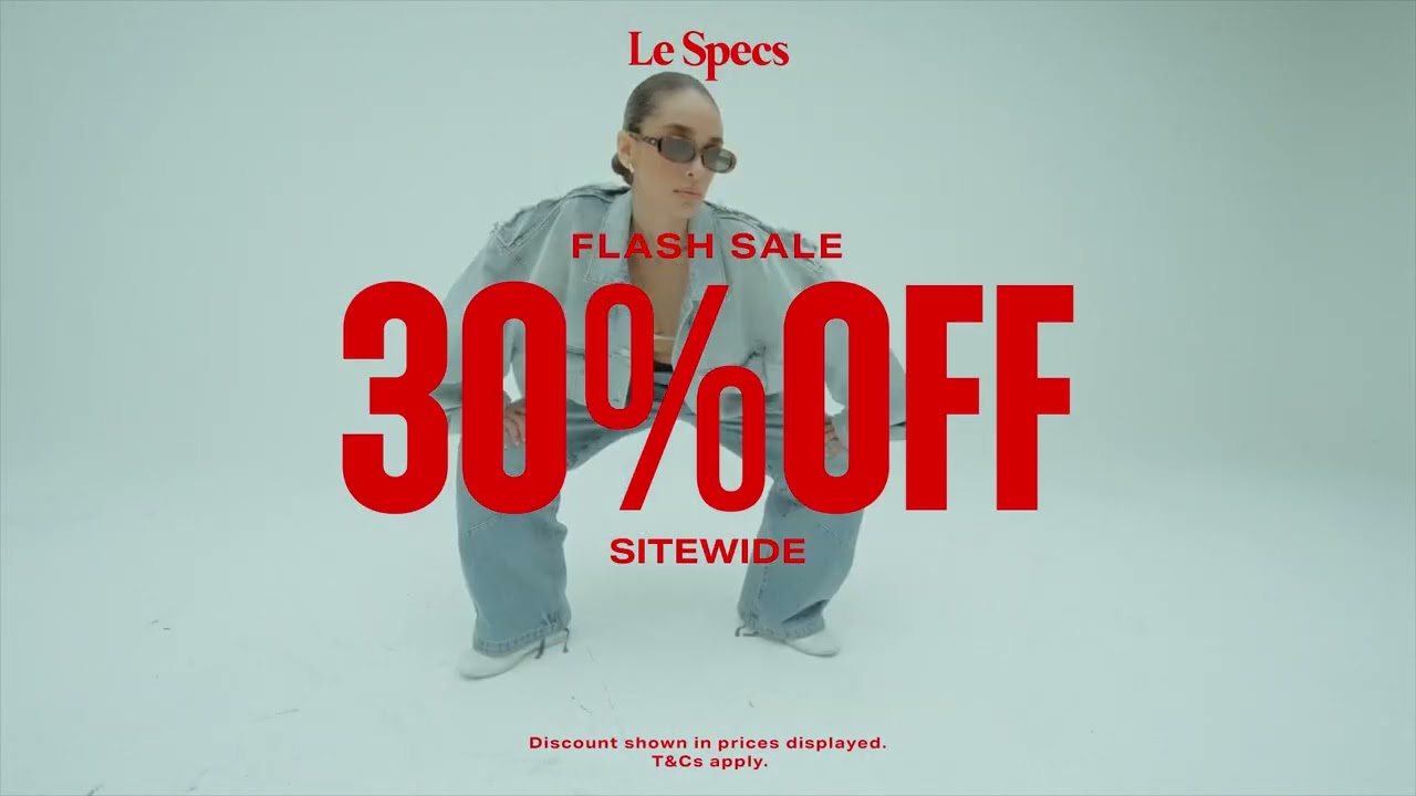 Le Specs Flash Sale 2025