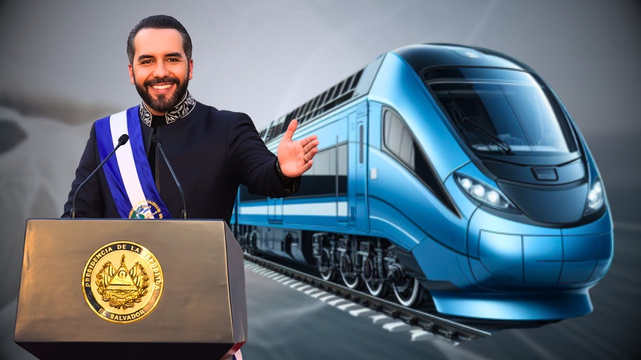El Tren del Pacífico: la obra que pondrá a El Salvador en el mapa mundial, gracias a Nayib Bukele