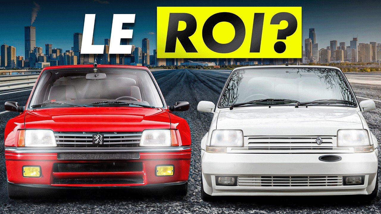 Peugeot 205 GTI vs Renault 5 GT Turbo : Le Duel Légendaire des Années 80 !