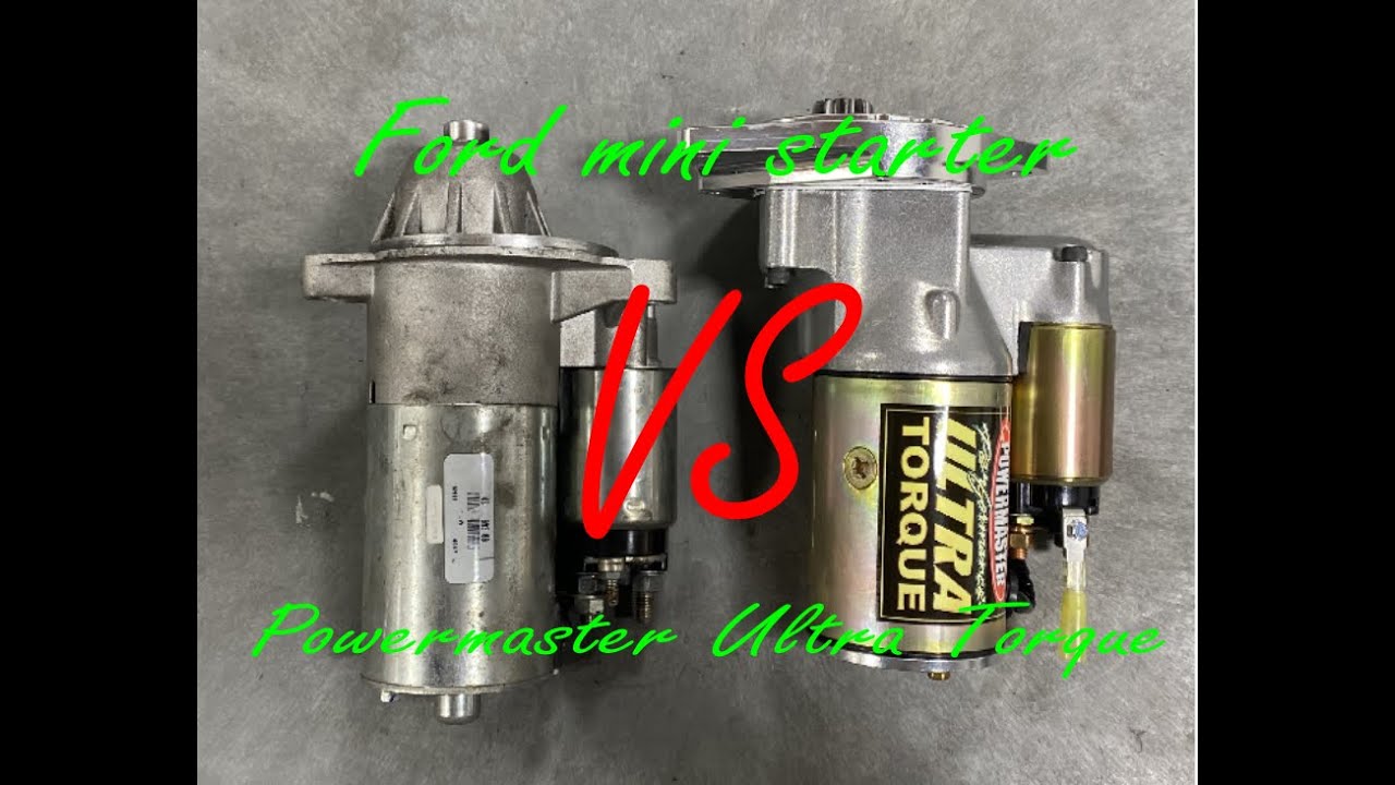 Powermaster Ultra torque 9403 vs stock Ford mini starter... Is it really worth it?