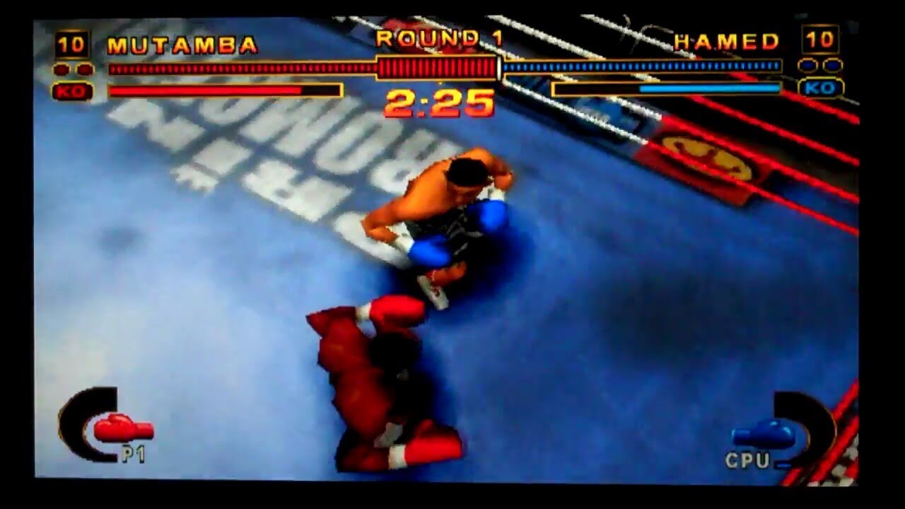 Prince Naseem Boxing Playstation Gameplay