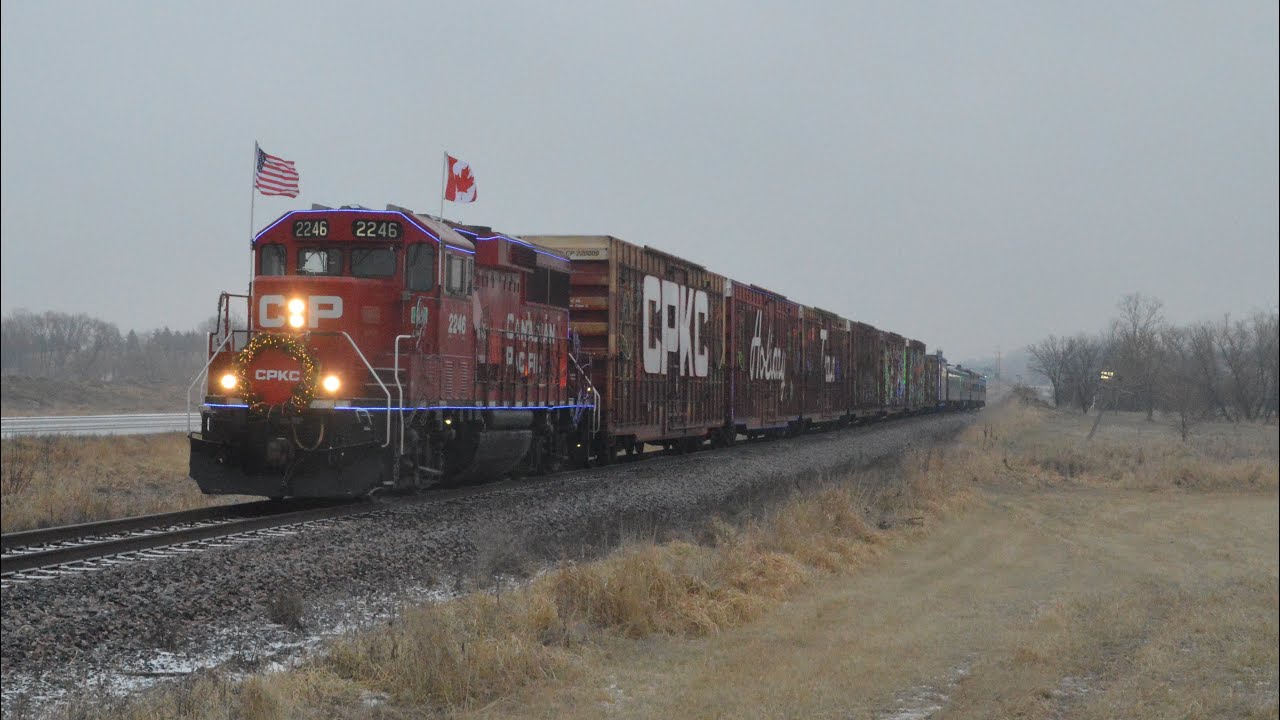 CPKC Holiday train 2024