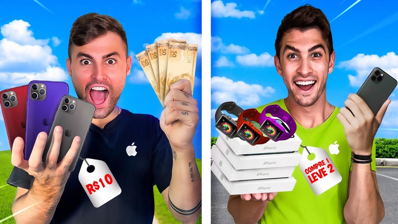 Quem Faz Mais DINHEIRO Com Itens De IPHONE!!