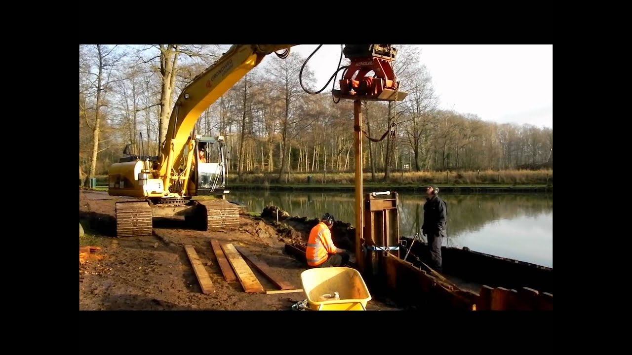 Plaatsing damwand januari 2012 HD