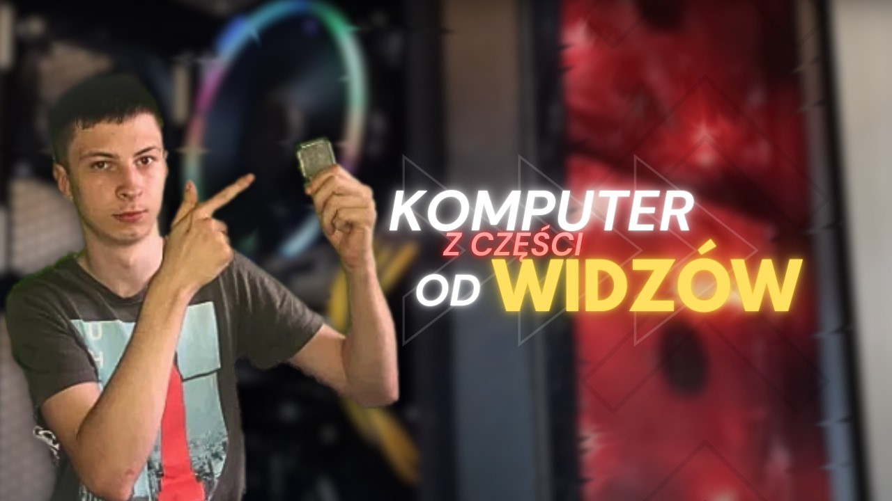 Zbudowałem Najlepszy Komputer z Części od Widzów! -Komputer za 1100zł!