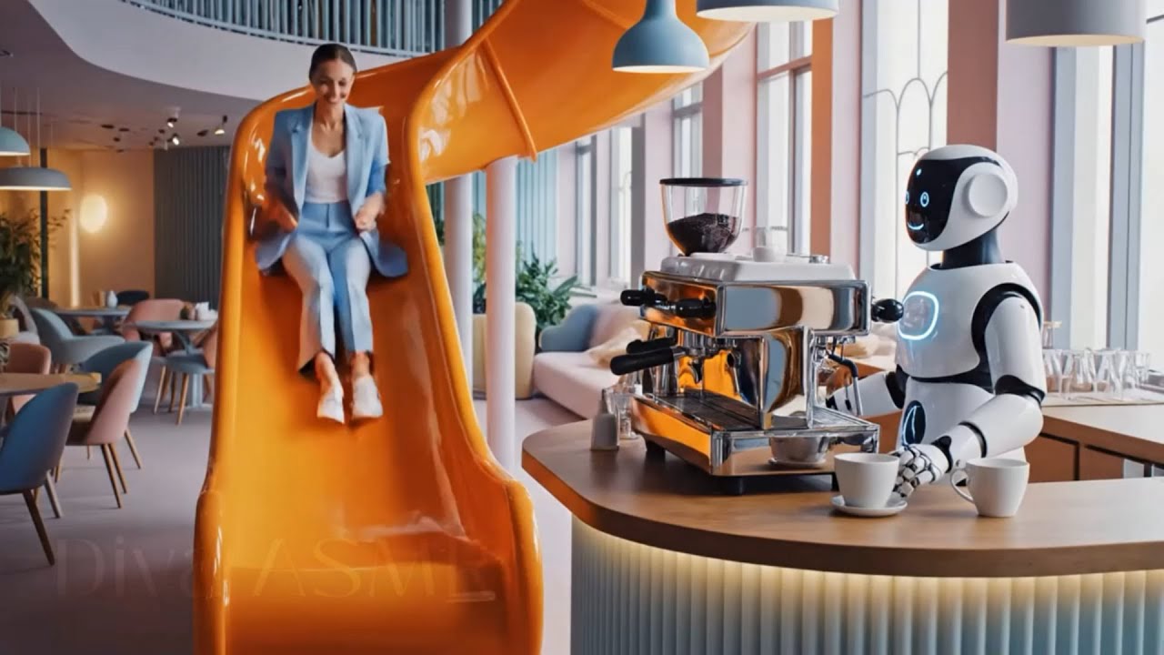 Would You Like to Work in a Company Like This? 🏢✨ Oddly Satisfying AI ASMR for Sleep (No Talking)
