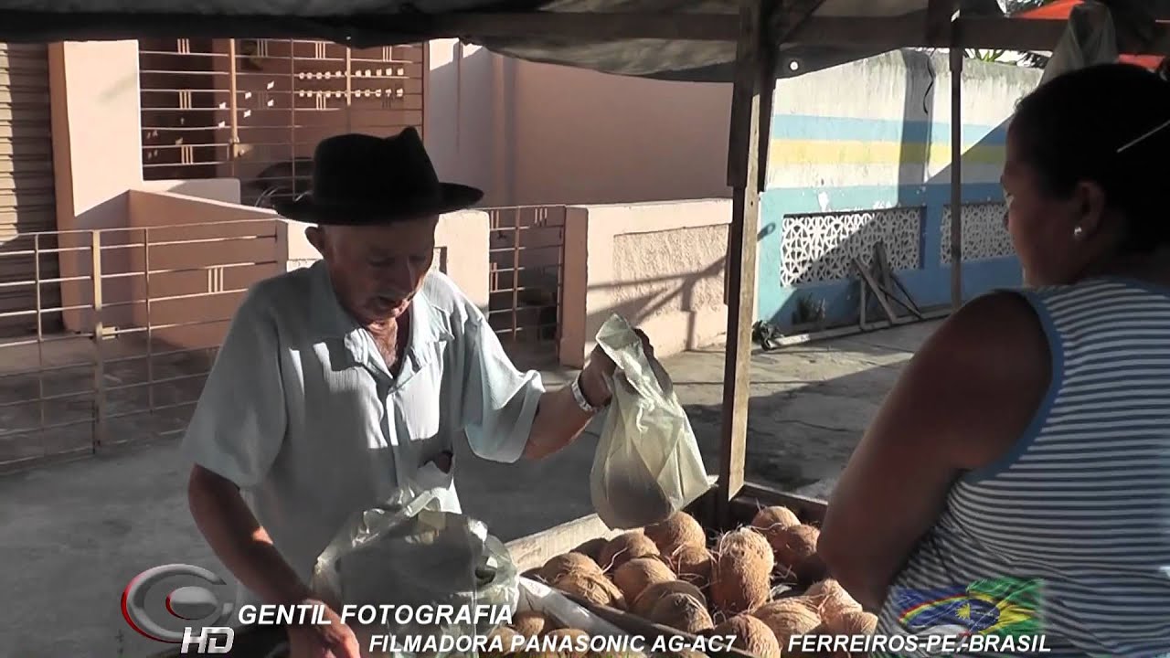 Feira Livre De Ferreiros- PE Vídeo HD Filmadora Panasonic