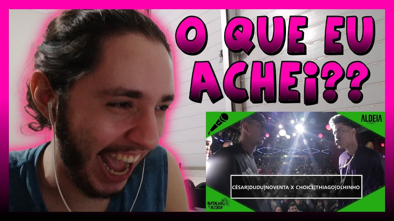 C&eacute;sar, Noventa e Dudu x Choice, Thiago e Olhinho | GRANDE FINAL | BDA 2 ANOS | REACT BAUEB