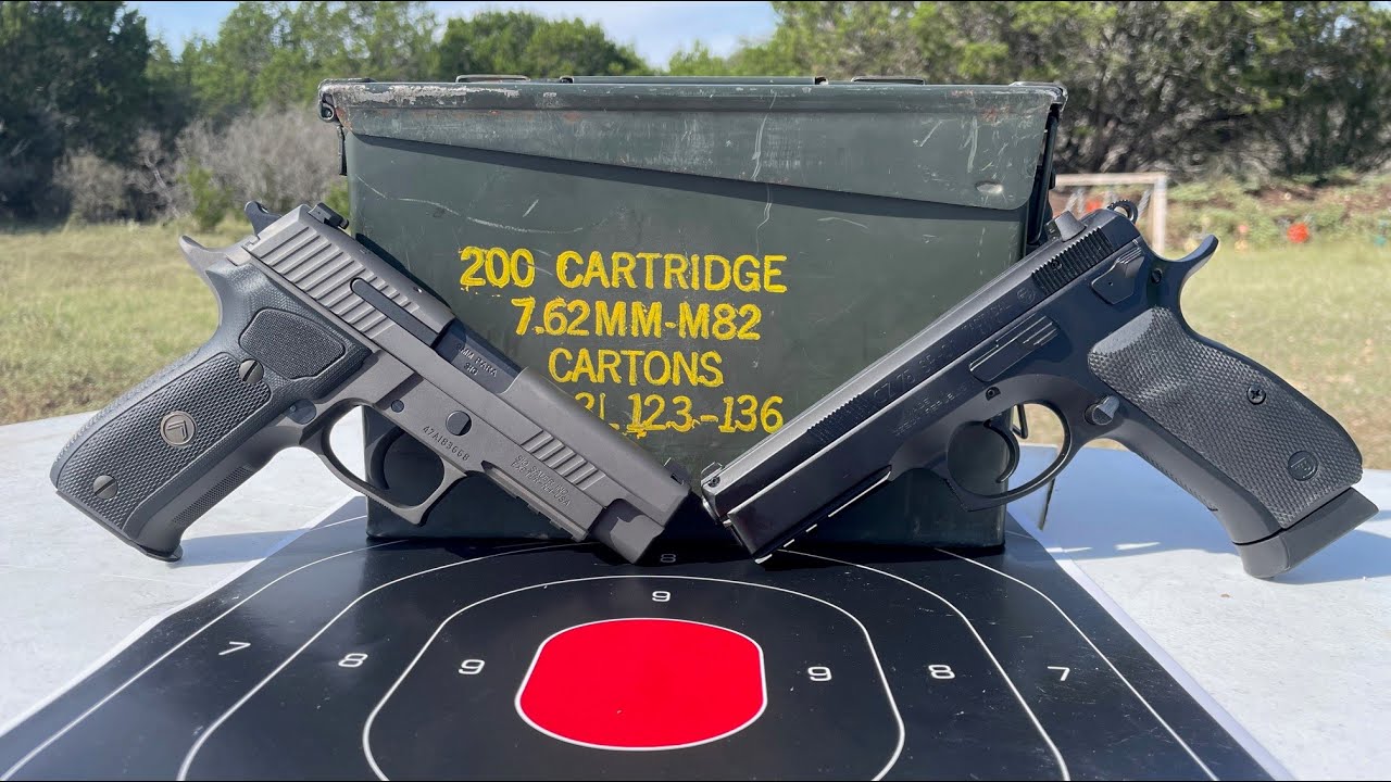 Тактическое сравнение Sig P226 и CZ SP-01