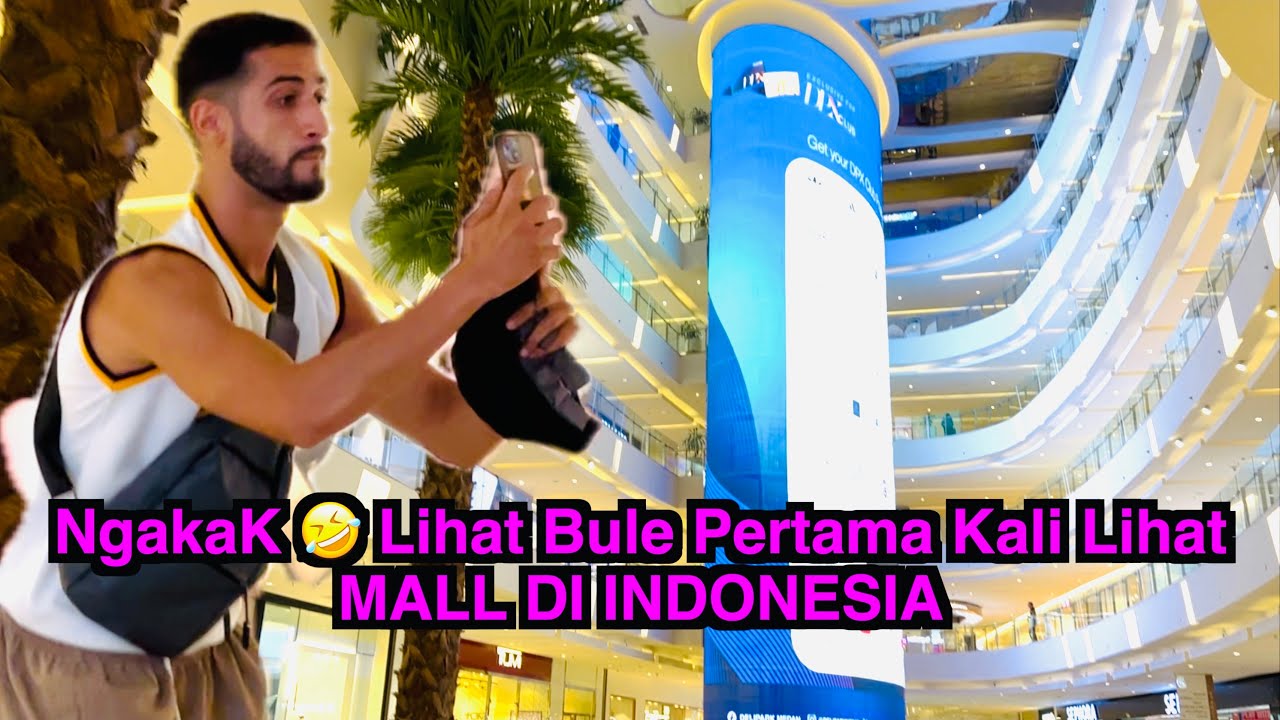 Bikin Ngakak Reaksi Teman Jerman Pergi Ke Mall Pertama Kali Di Indonesia