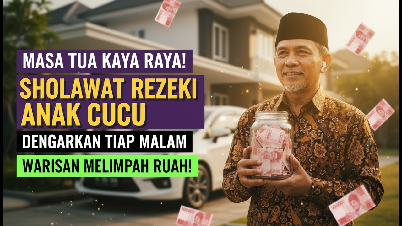 Sholawat Nabi Rezeki Mengalir: Jibril, Nariyah, Busyro, Asyghil & Tibbil Qulub