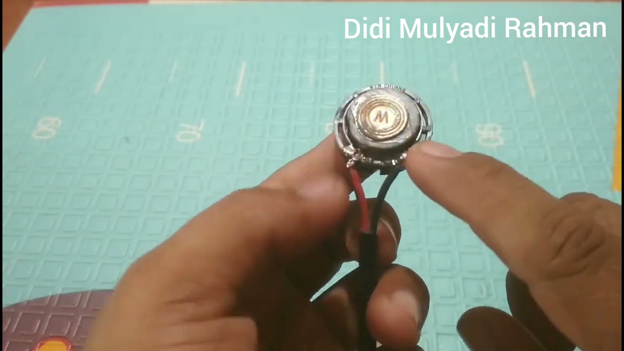 Cara membuat mic karaoke dari barang bekas