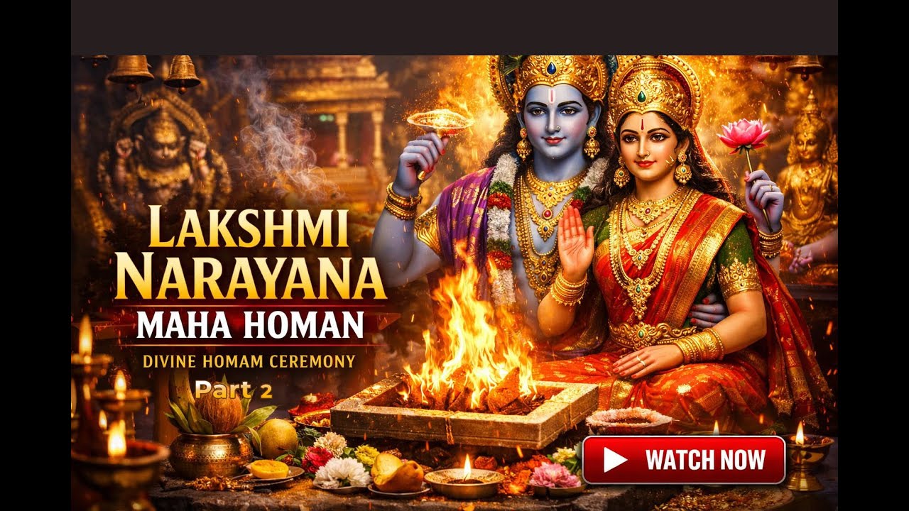 Lakshmi Narayana Maha Homam Part 2| செல்வம் & ஐஸ்வரியம் தரும் ஹோமம்
