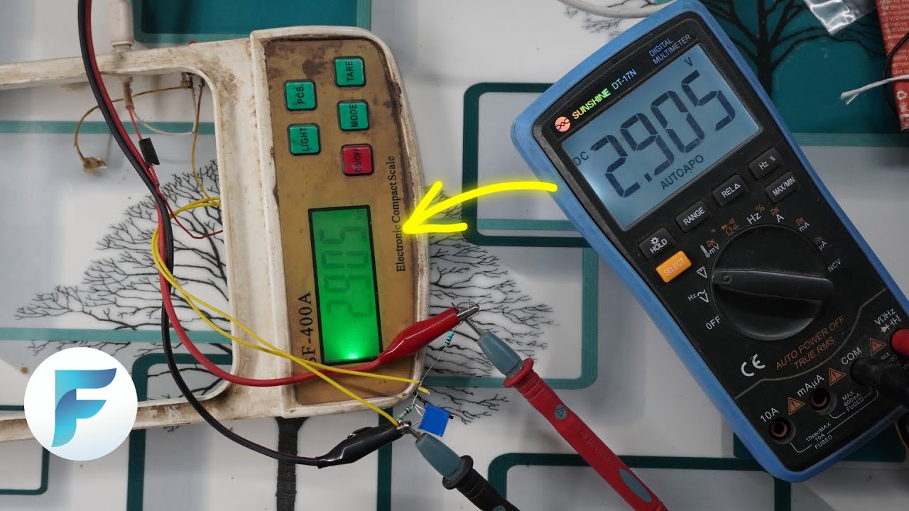 I'Ve HACKED a cheap Weight Scale into a High End Multimeter!!!