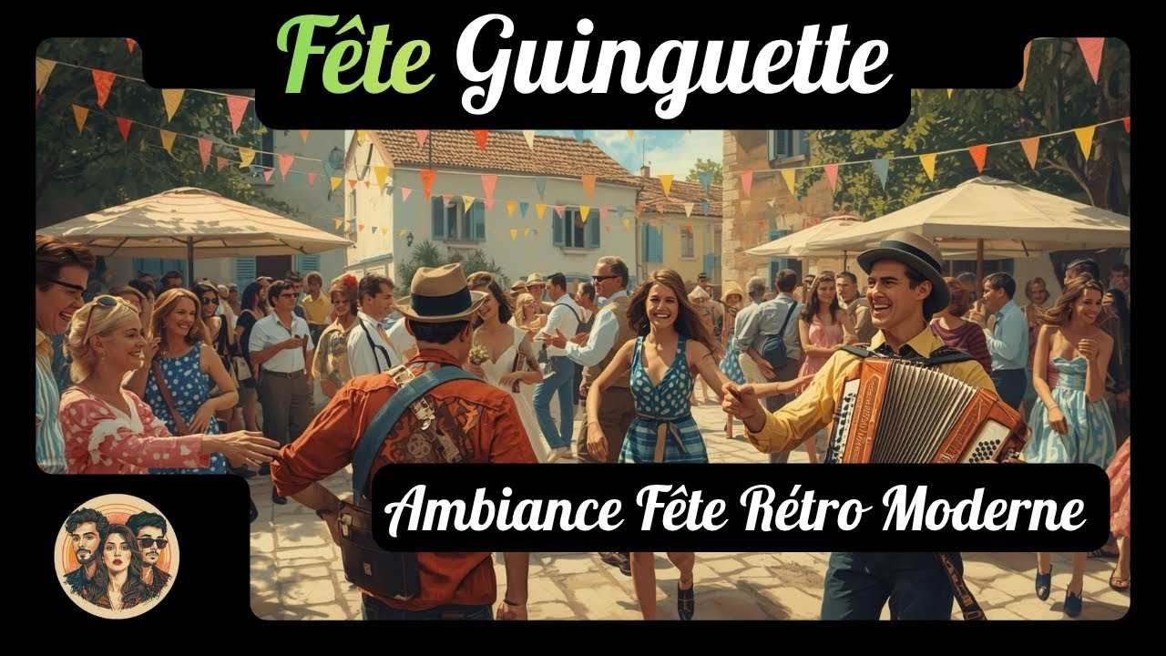 French Touch Guinguette – 20 Min Dance & Ambiance Fête Rétro Moderne | Warm Electro French Touch Mix