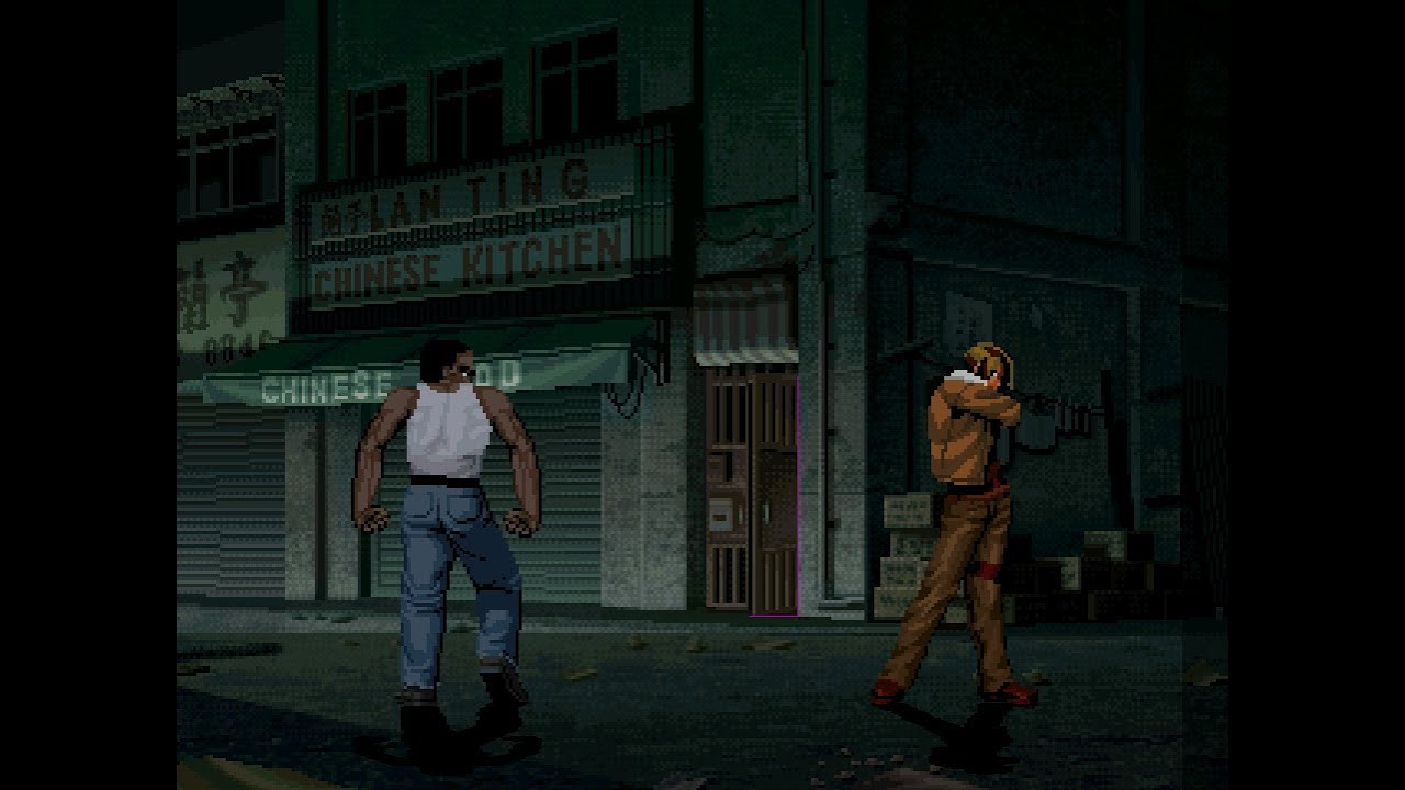 CJ vs Leon S  Kennedy [CJ´s Smuggling Route]