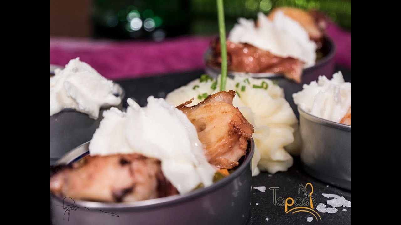 Espuma de patata duquesa