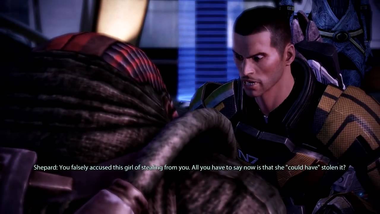 Mass Effect 2 - Helping the Quarian