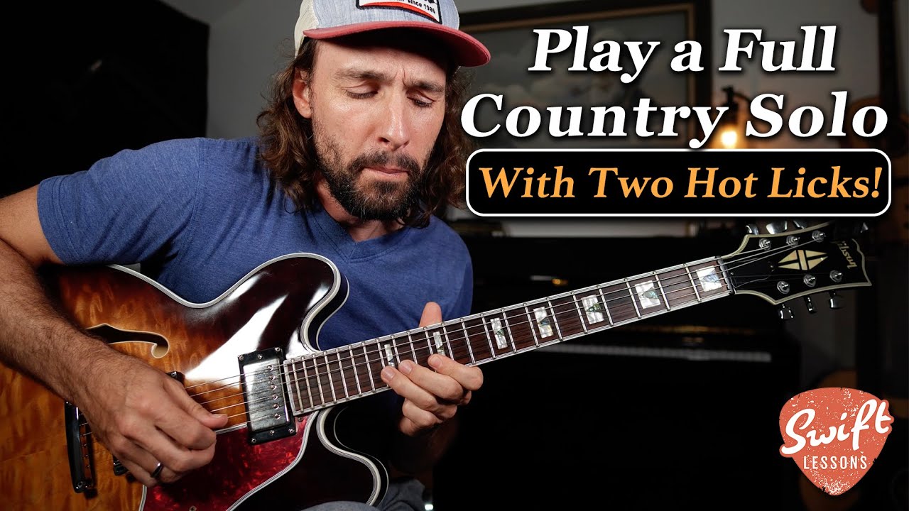 Play a Full Country Guitar Solo with these Hot Licks!