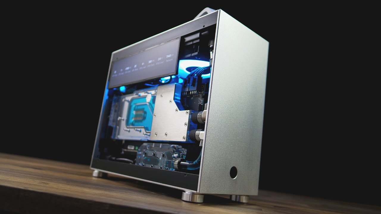 My FIRST Liquid Cooled SFF Build! And it came out Amazing!! Part 1/2