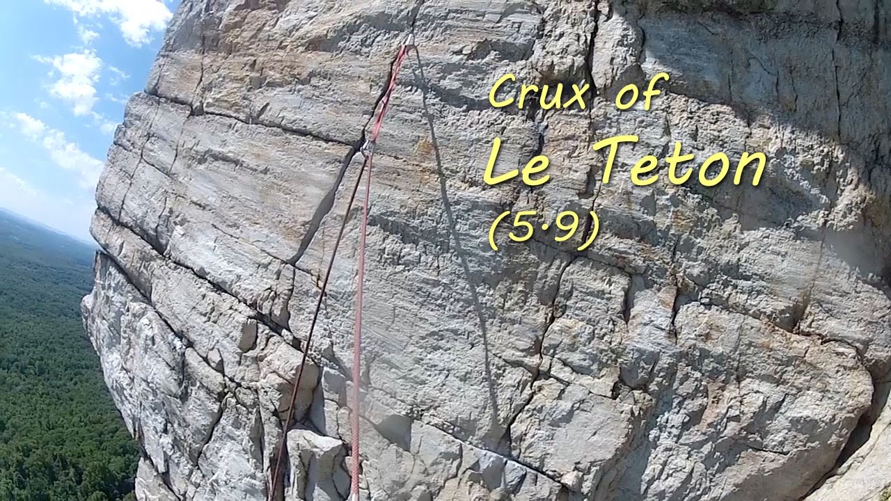 Crux of Le Teton