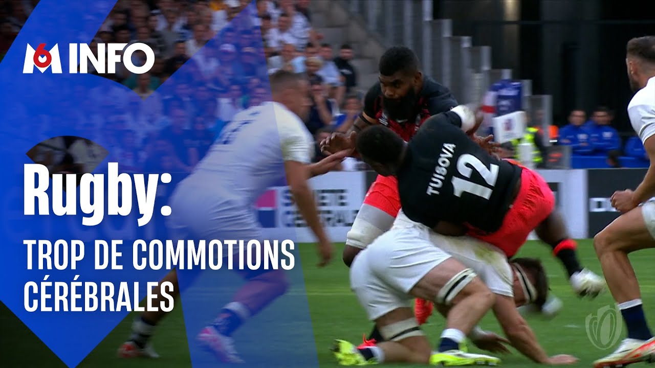 Commotions cérébrales : que risquent les rugbymen?