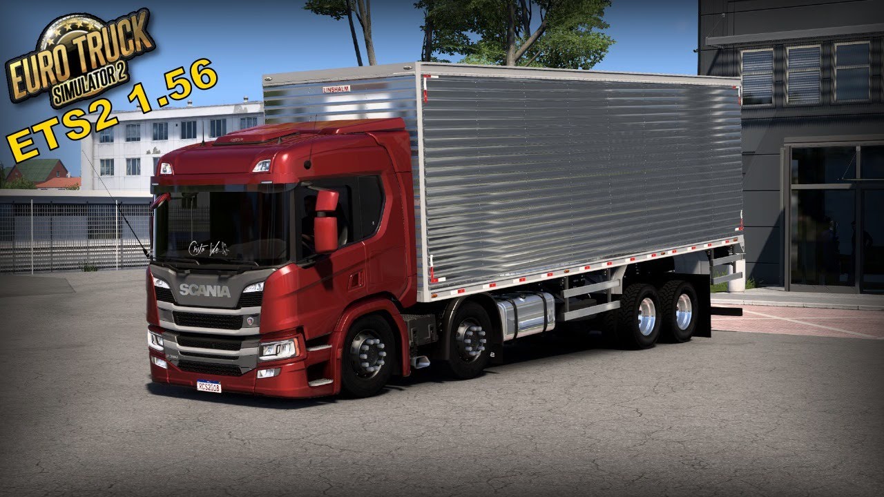 EURO TRUCK SIMULATOR 2 : SCANIA P360 MODS BR 1.56