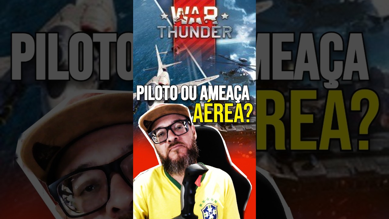 A GUERRA ESTÁ CHEGANDO! (vertical) Ainda Treinando os Comandos em War Thunder ✈️🔥
