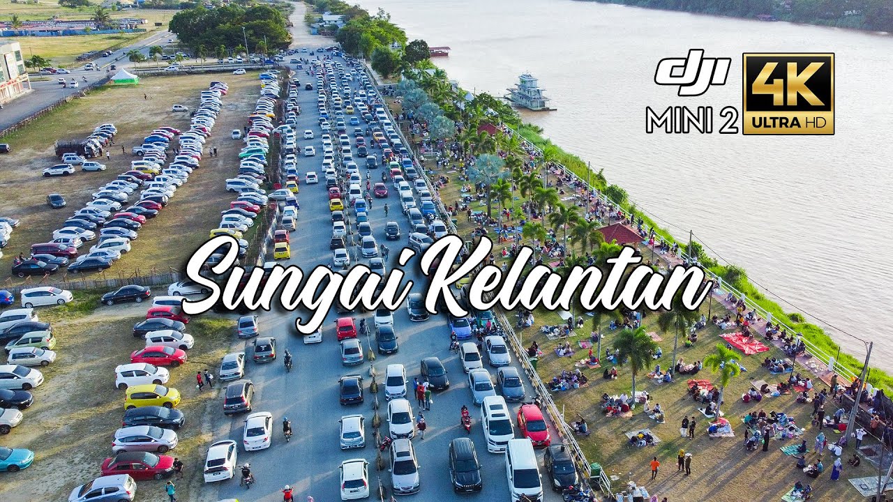 SUASANA MERIAH BERBUKA PUASA DI TEPI SUNGAI, DATARAN SUNGAI KELANTAN | LEMBAH SIREH KOTA BHARU