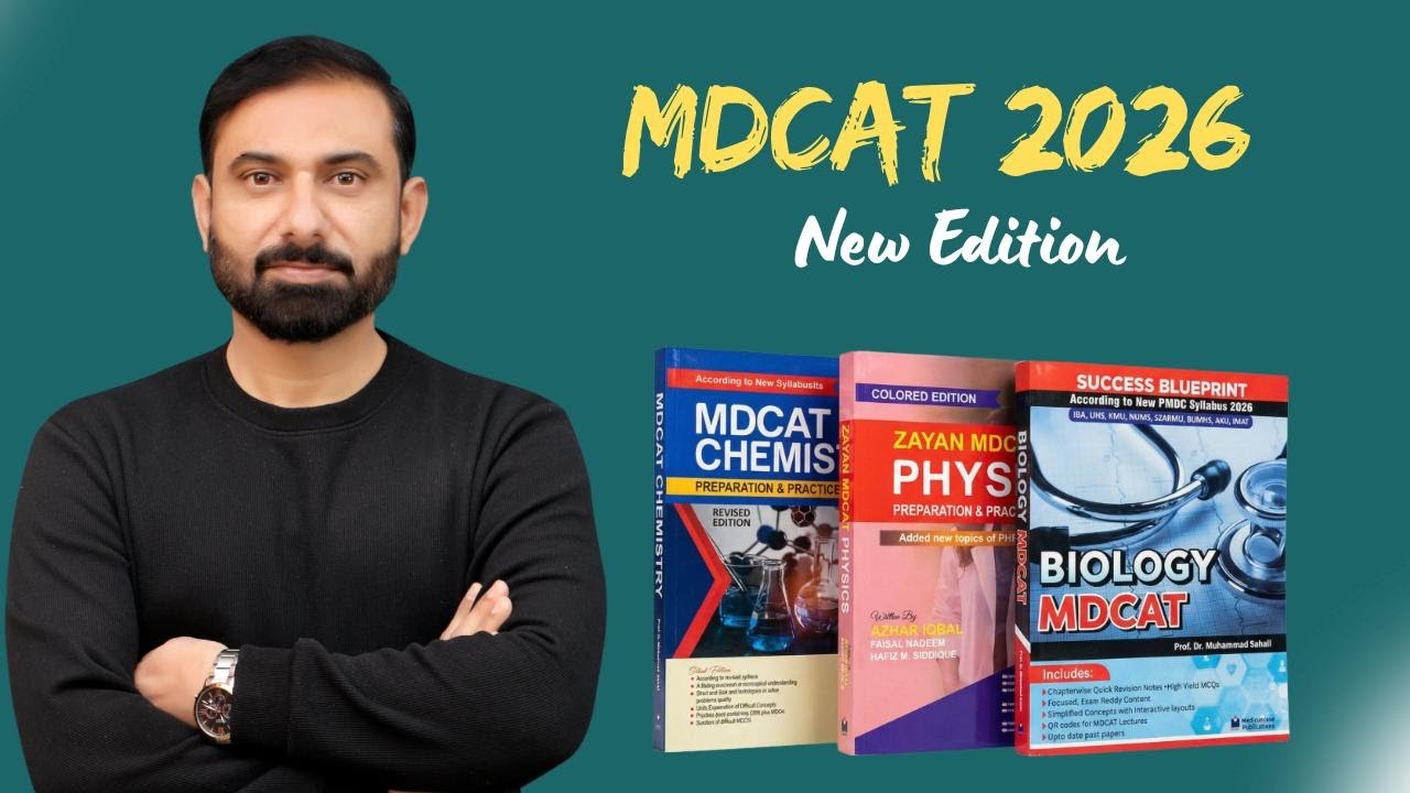 Best Selling MDCAT Books | MDCAT 2026 Edition