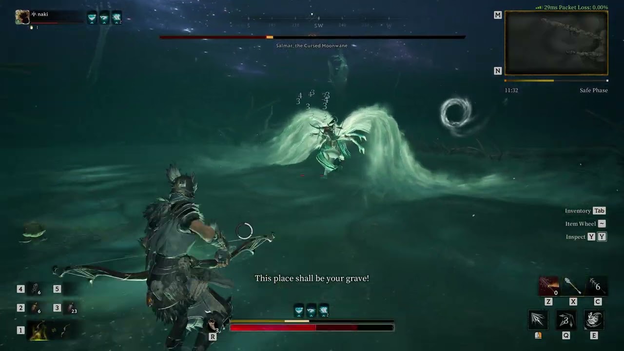 Solo Blackarrow vs Mist Lord Salmar the Cursed Moonwane in Chaos Mode | Mistfall Hunter