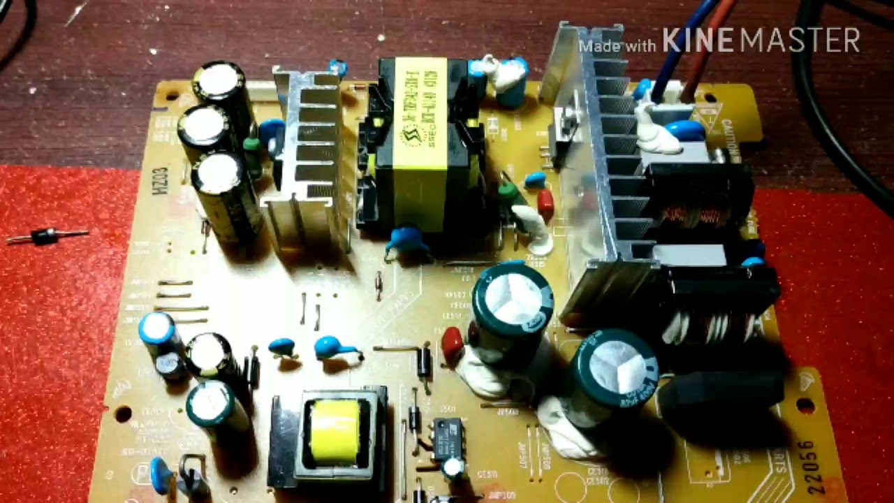 Memperbaiki PSU Home theater panasonic xh333