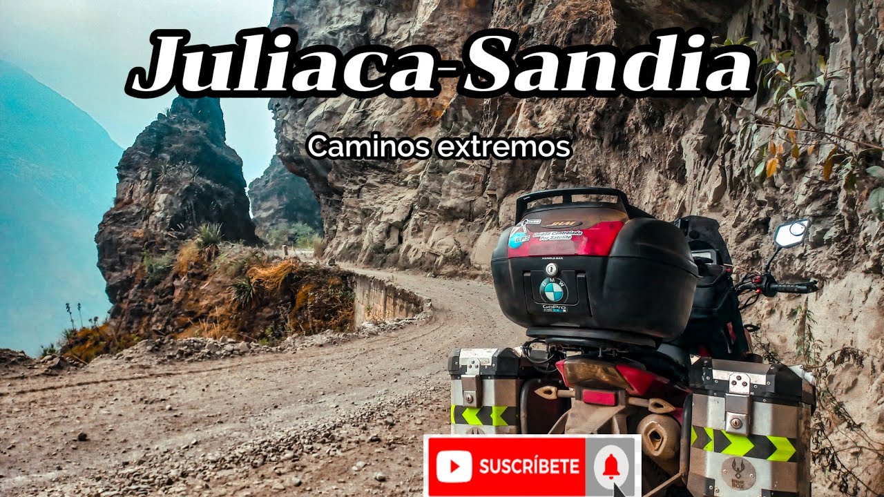 Juliaca-Sandia en moto