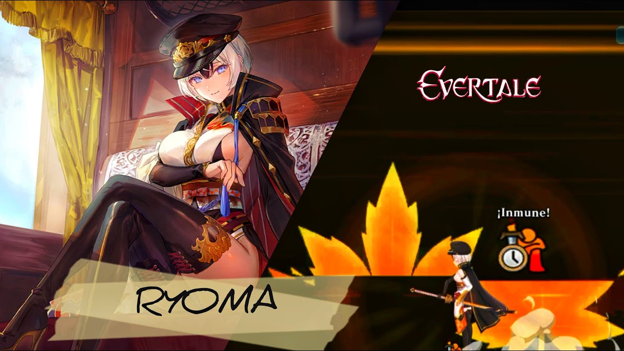 Evertale - RYOMA (Skill & Battle Review)