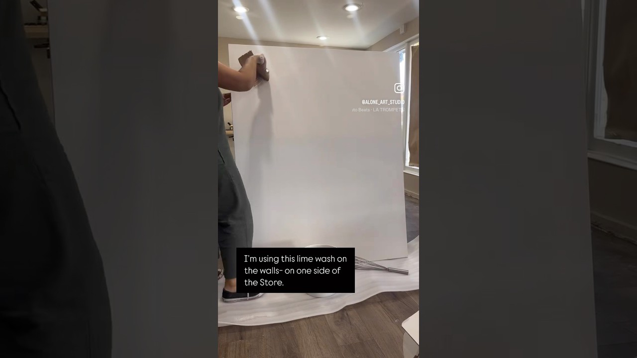 ART- Lime Wash edition! Learn the technique. #art #limewash #plaster #artist #diy #paintingtechnique