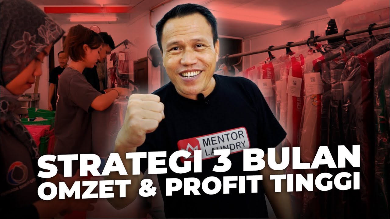 CARA BUKA LAUNDRY LANGSUNG RAMAI, OMZET DAN PROFIT TINGGI!!!