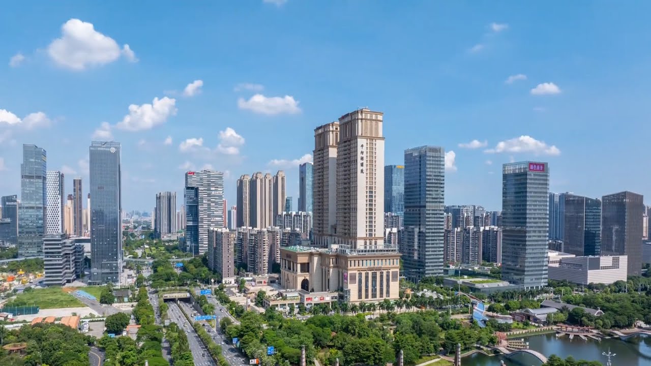 Qiandeng Lake Financial High tech Zone, Foshan, Guangdong, China中国广东佛山千灯湖金融高新区