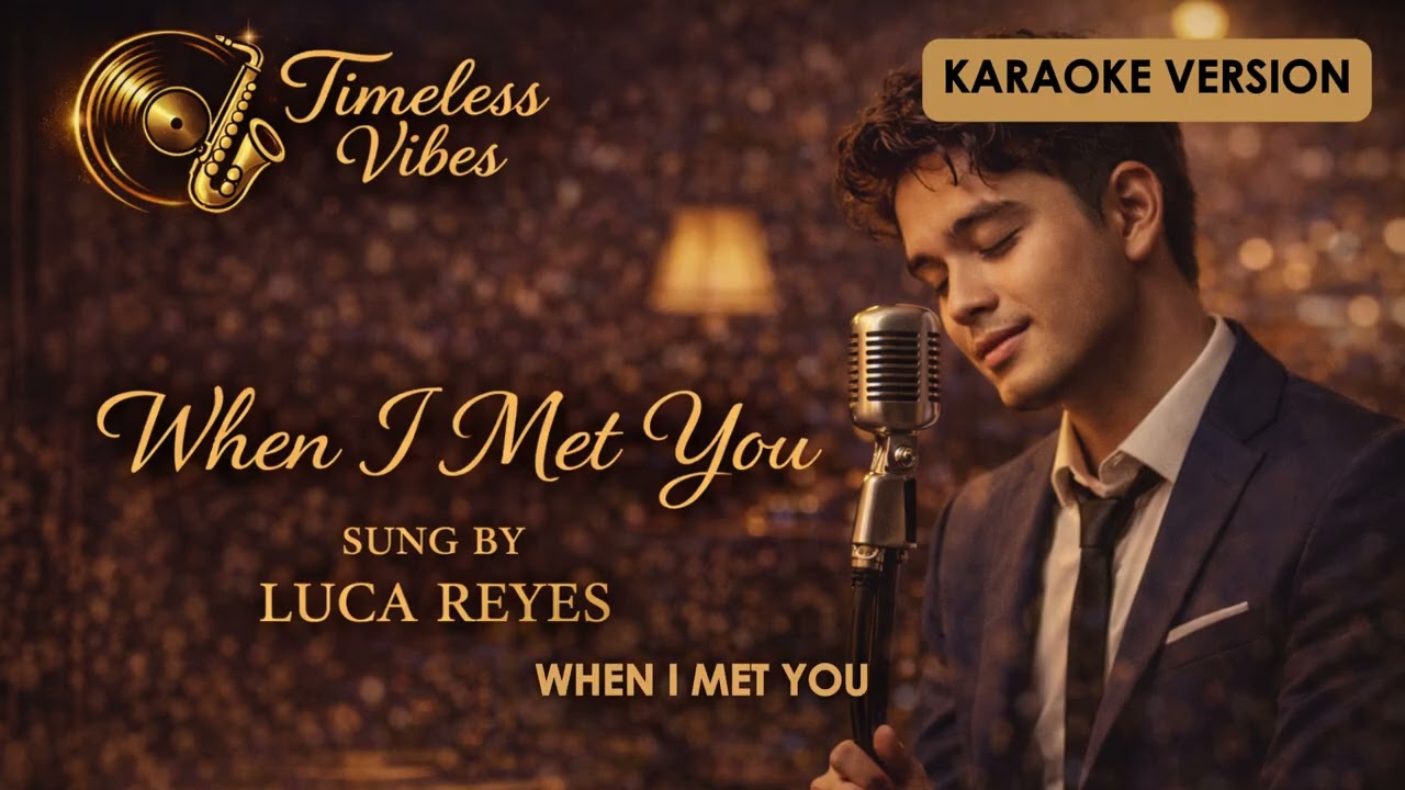 When I Met You – Instrumental Jazz Karaoke with Lyrics