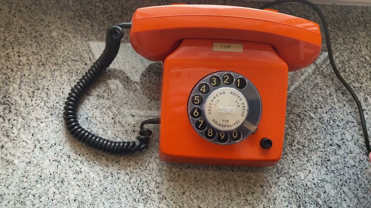 DDR Wählscheibentelefon Alpha Ferro 550 angeschlossen an FRITZ!Box Part2