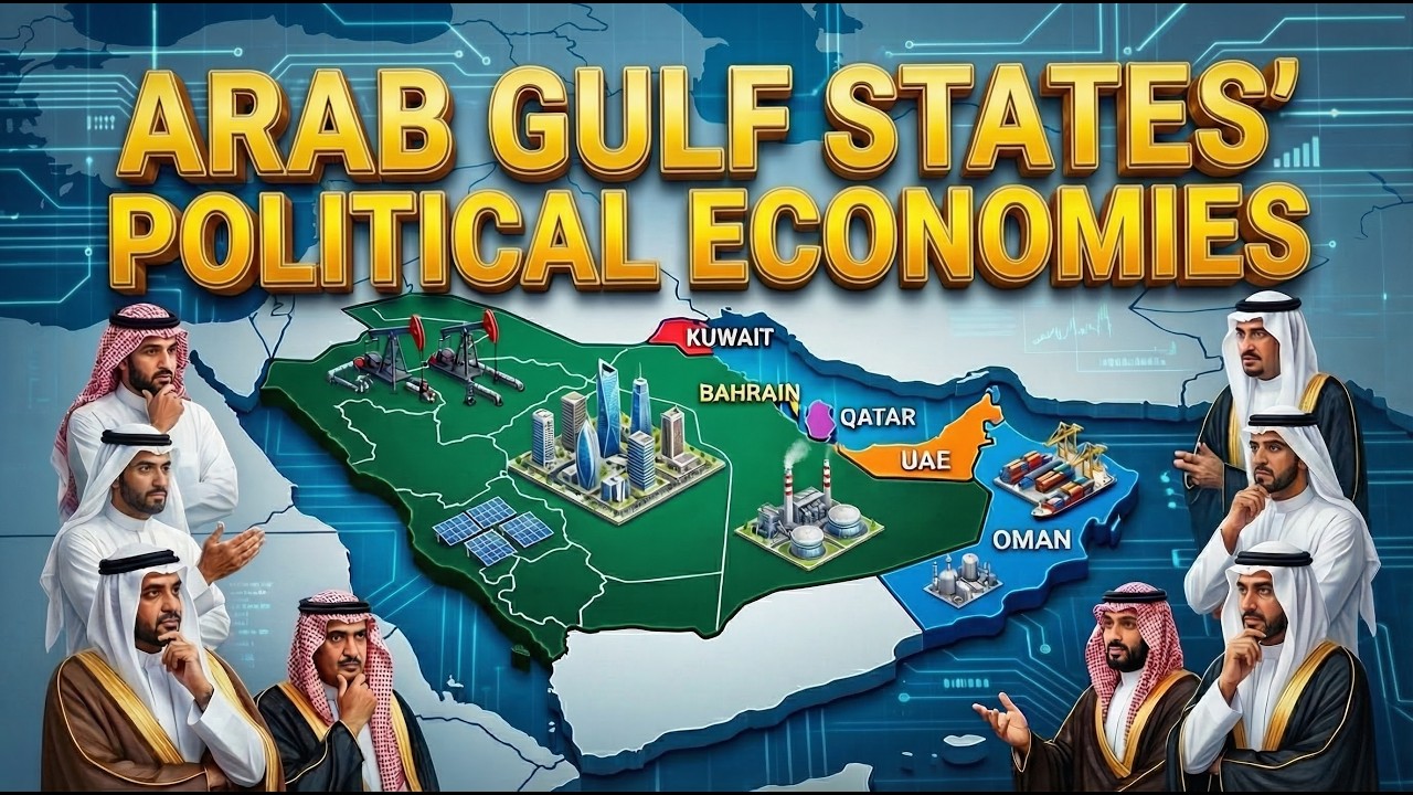 Arab Gulf States' Political Economies - Oil, Rentierism, Labor, Diversification, Wealth Funds