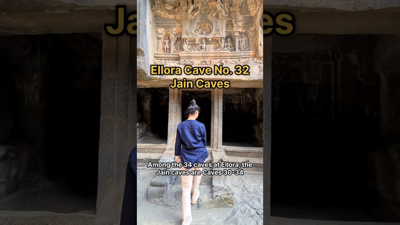 Ellora Jain Caves | Caves 30 - 34 | UNESCO Site | Jain Mandir | #bhagwanmahavir #caves