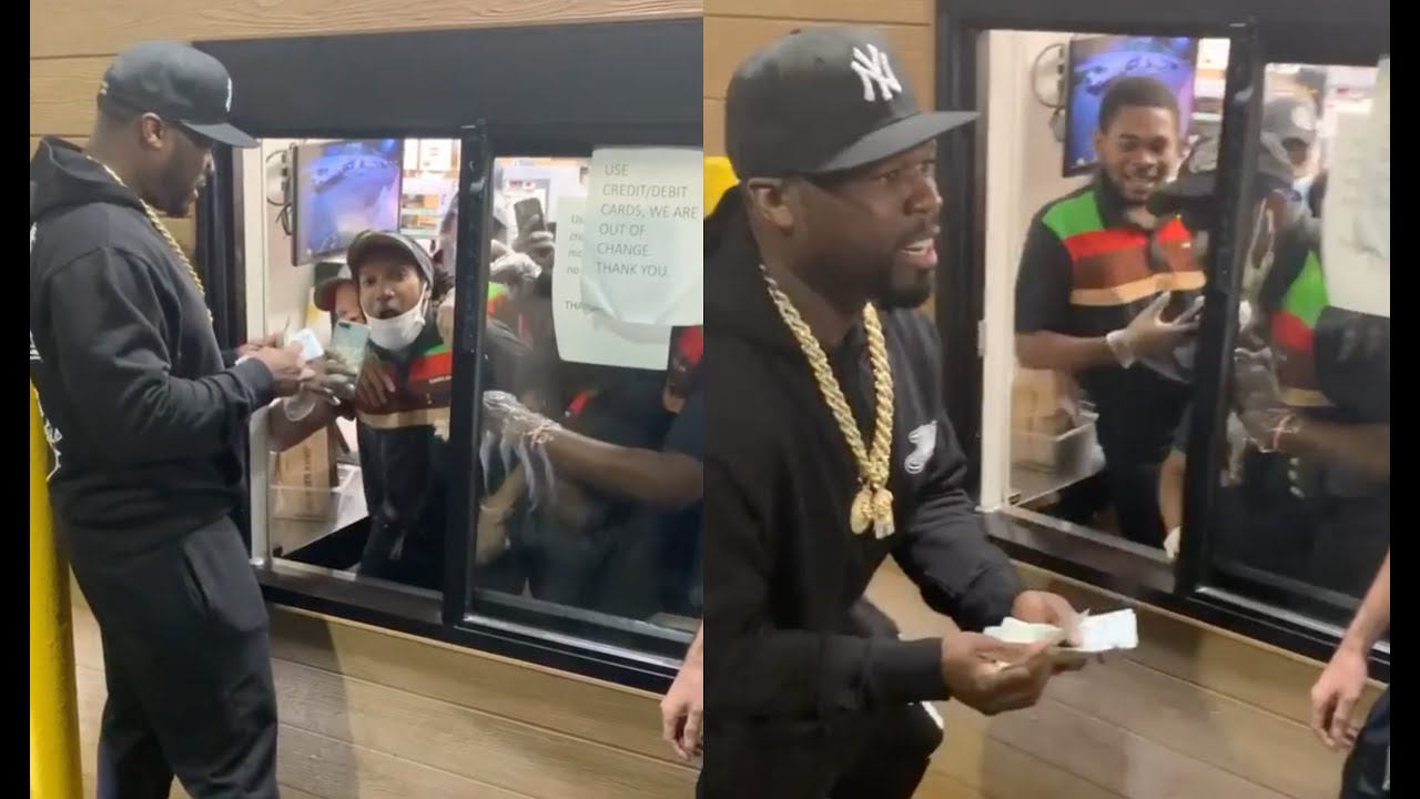 50 Cent Bless Burger King Employees With $10k Each