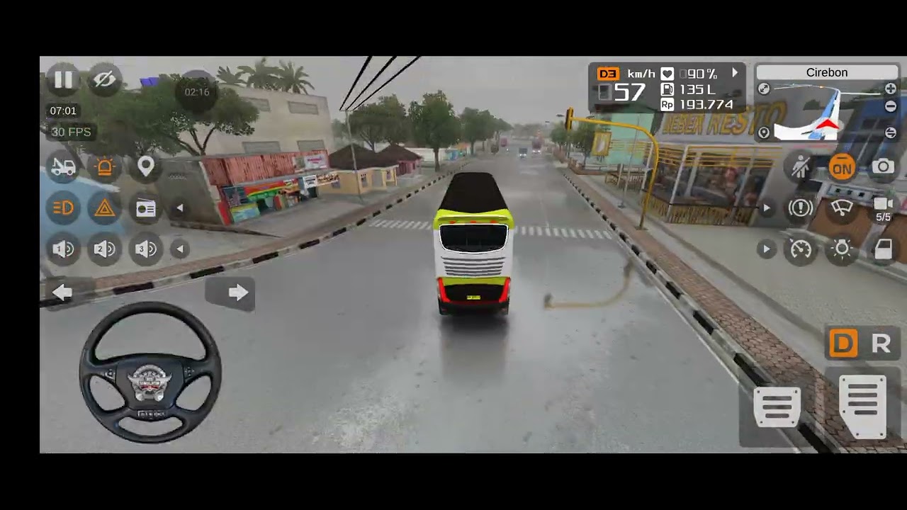 BUSSID Gameplay: আজকের যাত্রা অনেক চ্যালেঞ্জিং ছিল! 🛣️