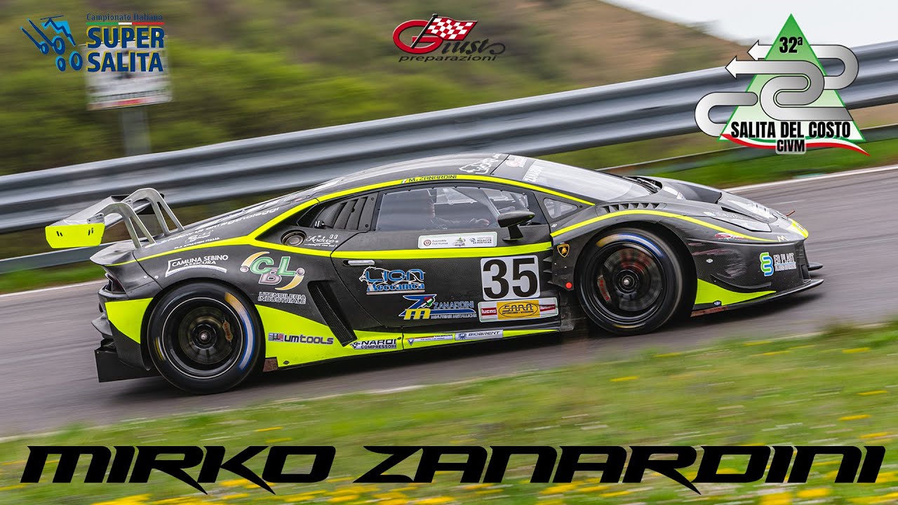 32° Salita del Costo - Mirko Zanardini #35 - Huracan GT3