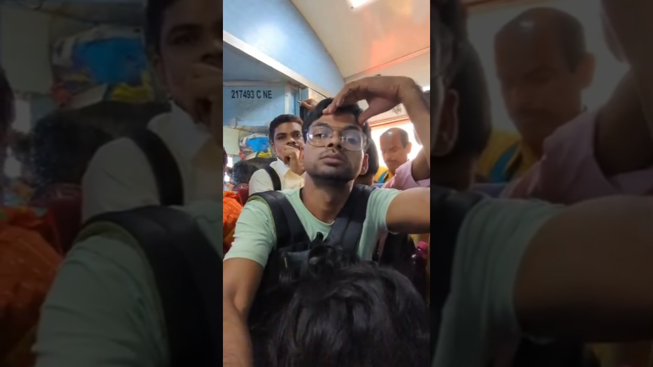 Travelling in General Coach  😲 | #shorts #viral #trending