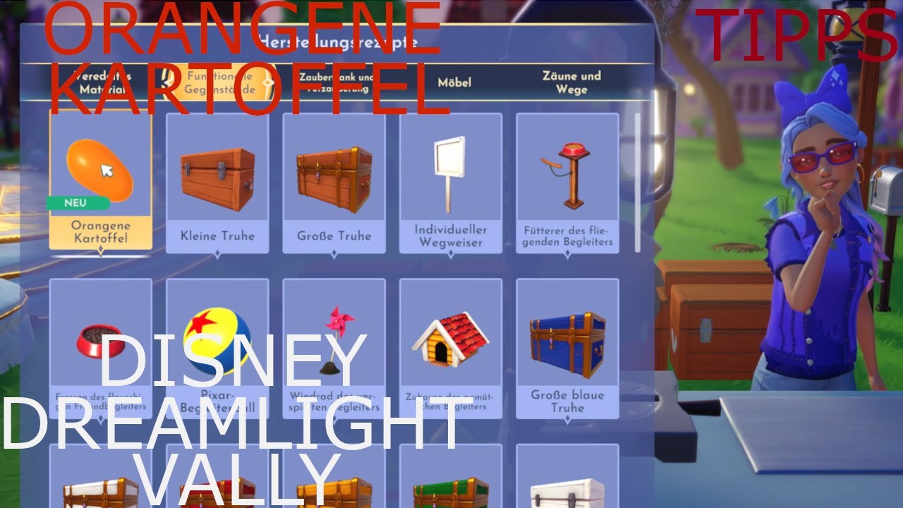 Disney Dreamlight Vally Tipps und Tricks / So löst ihr das Geheimnis um die Orangene Kartoffel