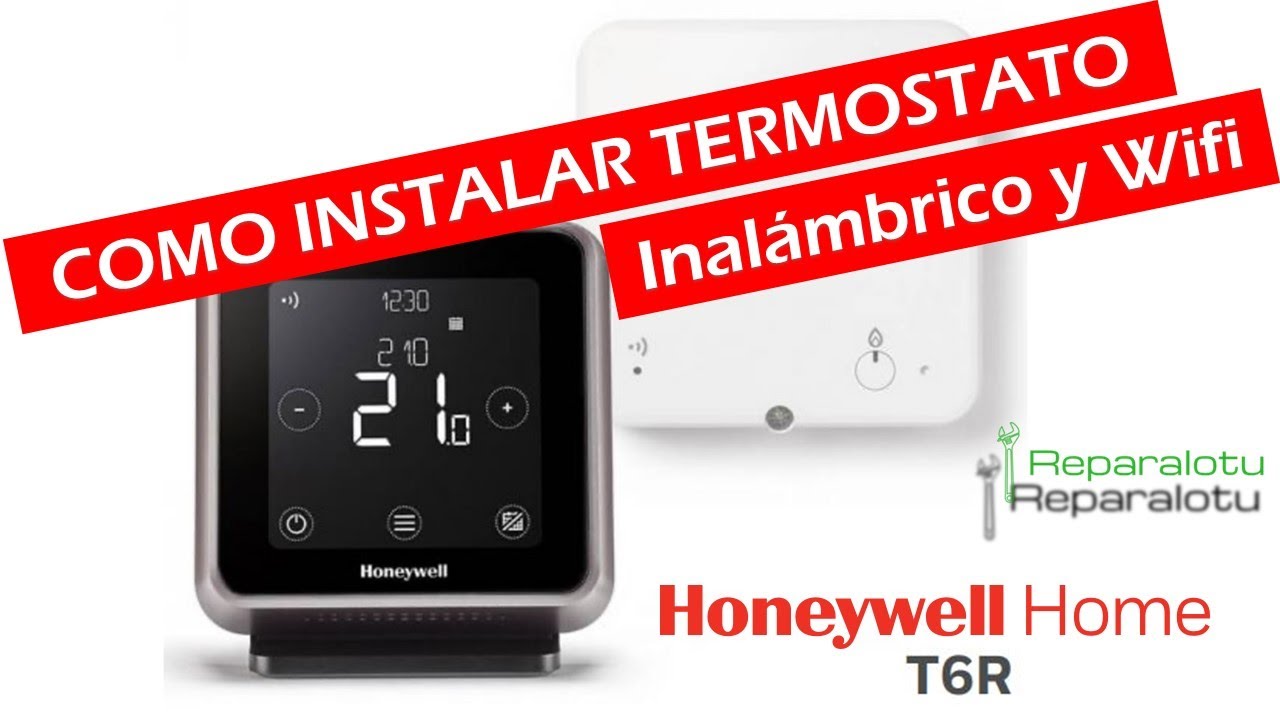COMO INSTALAR TERMOSTATO INALAMBRICO Y WIFI