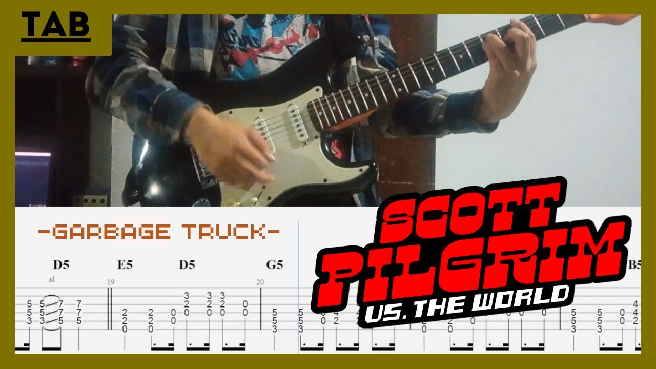 Sex Bob-Omb - Garbage Truck | Guitar Cover & Tabs Tutorial