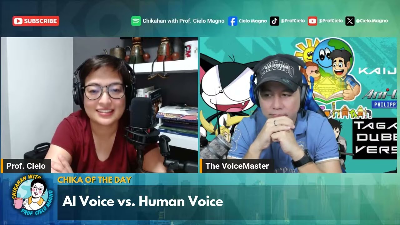 Cielo Magno Podcast with The VoiceMaster | Life, Voice Acting, Dubbing & Storytelling Journey
