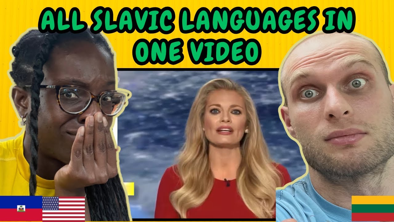 REACTION TO ALL SLAVIC LANGUAGES IN ONE VIDEO!